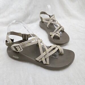 Chaco‎ ZX/2 Dual Strap Classic Sandal Beige Women's Shoe Water Hiking size W10